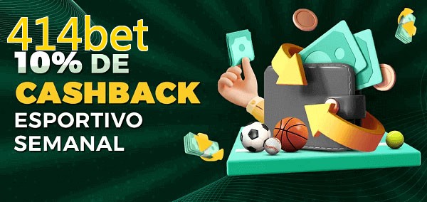 10% de bônus de cashback na 414bet